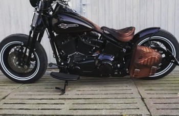 Harley Davidson solo selle + sacoche