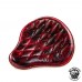 Universal Bobber Seat Red and Black Diamond S, model A (Warehouse Sale)