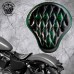 Solo Selle Harley Davidson Sportster 04-22 émeraude Motif de diamant
