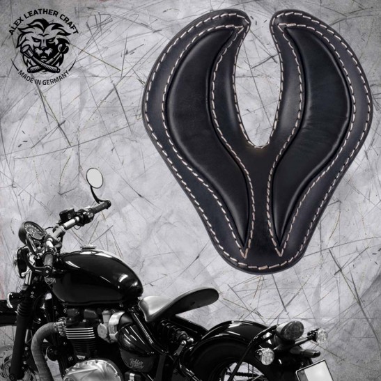 Triumph Bonneville Bobber Sitz ab 2016 "King Cobra" Schwarz