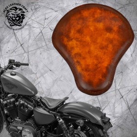 Sitz + Montage Kit Harley Davidson Sportster 04-22 Crazy boom V2