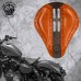 Solo Seat + Montage Kit Harley Davidson Sportster 04-22 "4Fourth" Buffalo Cognac metal