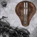 Solo Sitz + Montage Kit Harley Davidson Sportster 04-20 "4Fourth" Büffel Mocca metall