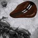 Solo Seat + Montage Kit Harley Davidson Sportster 04-20 "4Fourth" Buffalo Brown metal
