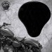 Solo Selle + Montage Kit Harley Davidson Sportster 04-20 "Velours" noir V3