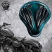 Solo Seat + Montage Kit Harley Davidson Sportster 04-20 "Short" Tiffany Blue & Black V2