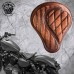 Solo Sitz + Montage Kit Harley Davidson Sportster 04-20 "No-compromise" Vintage Braun