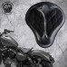 Solo Selle + Montage Kit Harley Davidson Sportster 04-20 "Short" Velours Noir Motif de diamant
