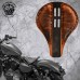 Solo Selle + Montage Kit Harley Davidson Sportster 04-20 "4Quatrième" Long Électro Vintage Marron métal