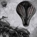 Solo Sitz + Montage Kit Harley Davidson Sportster 04-20 "Lang" Vintage Schwarz V2