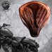 Solo Selle + Montage Kit Harley Davidson Sportster 04-20 "Araignée" Vintage Marron V2