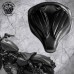 Solo Selle + Montage Kit Harley Davidson Sportster 04-20 "Araignée" Noir V2