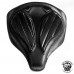 Solo Selle + Montage Kit Harley Davidson Sportster 04-20 "Araignée" Noir V2