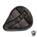 Solo Seat + Montage Kit Harley Davidson Sportster 04-20 "Drop" Turtle Vintage Black