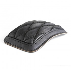 Pillion seat pad Luxury Vintage Black Diamond
