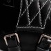 Seat and Saddlebag for Triumph Bonneville Bobber Black and White Diamond