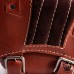Seat and Saddlebag for Triumph Bonneville Bobber Gloss and Velvet Black & Brown V2