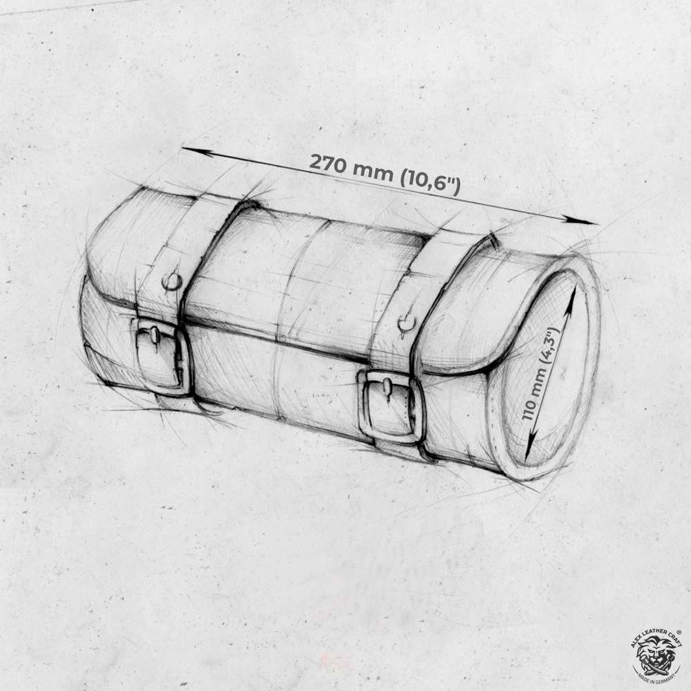 LEATHER TOOL CASE 1960年代よりツールバッグを専門に製造するドイツのメーカーによるレザーツールケー