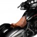 Solo Seat for Harley Touring Vintage Brown Diamond
