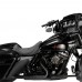 Selle Solo pour Harley Touring "Rider" Noir Motif de diamant