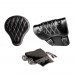 Seat + Saddlebag for Indian Scout Black and White Diamond