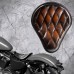 Solo Seat Harley Davidson Sportster 04-20 Saddle Tan Diamond (Warehouse Sale)