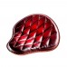 インディアンチーフダークホース2022年式用ソロシート Red ダイアモンド柄