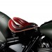 Bobber Solo Seat for Indian Dark Horse 2022 "King Cobra" Red