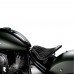 Bobber Solo Seat for Indian Dark Horse 2022 "Gloss and Velvet" Black and White V2