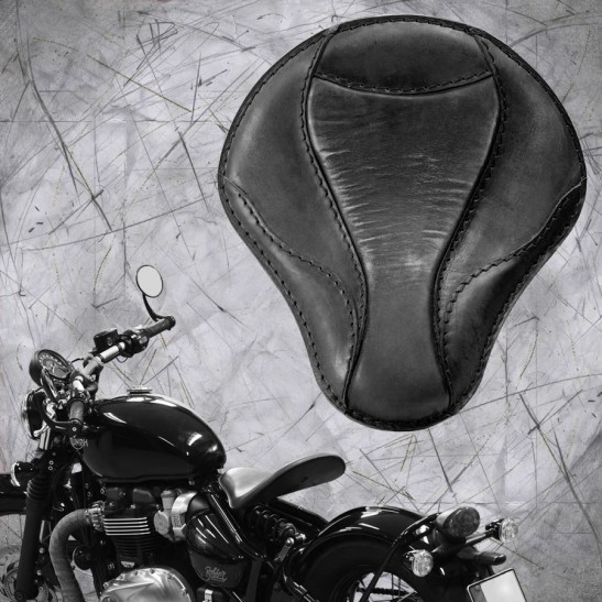 Triumph Bonneville Bobber Seat since 2016 "El Toro" Vintage Black