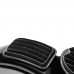 Pillion seat pad Luxury "Gloss and Velvet" Black and White V2