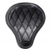 Solo Seat + Montage Kit Harley Davidson Sportster 04-20 Vintage Black Luxury Diamond