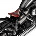 Bobber Solo Seat for Harley Davidson Dyna models 93-17 "El Toro" Red