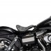 Solo Sitz für Harley Davidson Dyna Modelle 93-17 Schwarz Rautenmuster