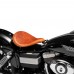 Solo Sitz für Harley Davidson Dyna Modelle 93-17 Büffel Cognac