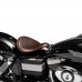 Solo Sitz für Harley Davidson Dyna Modelle 93-17 Büffel Dunkelbraun