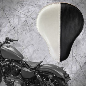 Solo Seat + Montage Kit Harley Davidson Sportster 04-22 "Yin Yang"