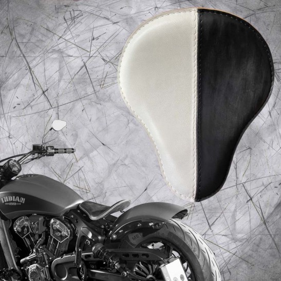 Selle bobber solo pour Indian Scout ab 2015 "Yin Yang"