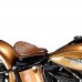 Bobber Solo Seat Harley Davidson Softail 2000-2017 incl mounting kit Vintage Brown V2