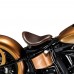 Bobber Solo Seat Harley Davidson Softail 2000-2017 incl mounting kit Buffalo Dark Brown
