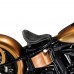 Bobber Solo Seat Harley Davidson Softail 2000-2017 incl mounting kit "Gloss and Velvet" Black and White V2
