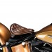 Bobber Solo Selle Harley Davidson Softail 2000-2017 avec kit de montage vintage marron foncé Motif de diamant