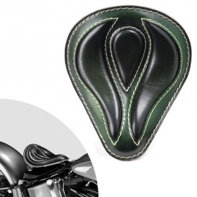 Bobber Solo Sitz Harley Davidson Softail 2000-2017 incl Montagekit "Viper" Emerald