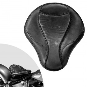 Bobber Solo Sitz Harley Davidson Softail 2000-2017 incl Montagekit "El Toro" Vintage Schwarz