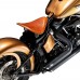 Bobber Solo Selle Harley Davidson Softail 2000-2017 avec kit de montage "Drop" Buffalo Cognac