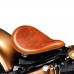 Bobber Solo Seat Harley Davidson Softail 2000-2017 incl mounting kit "Drop" Buffalo Cognac