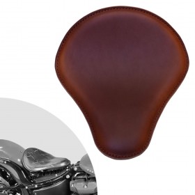 Bobber Solo Selle Harley Street Bob, Fat Bob, Slim, Heritage, Deluxe (18-24) Marron