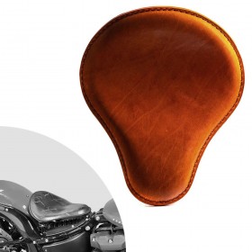 Bobber Solo Seat Harley Street Bob, Fat Bob, Slim, Heritage, Deluxe (18-24) Buffalo Cognac