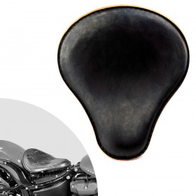 Bobber Solo Seat Harley Street Bob, Fat Bob, Slim, Heritage, Deluxe (18-24) Vintage Black