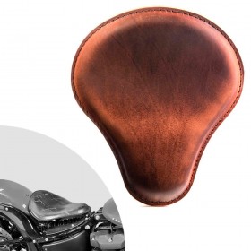 Bobber Solo Seat Harley Street Bob, Fat Bob, Slim, Heritage, Deluxe (18-24) Vintage Brown